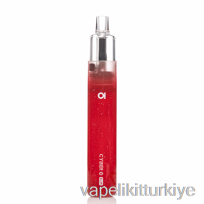 Elektronik Sigara Kalemi Vape Mate Aspire Cyber G Slim Pod Sistemi Kırmızı